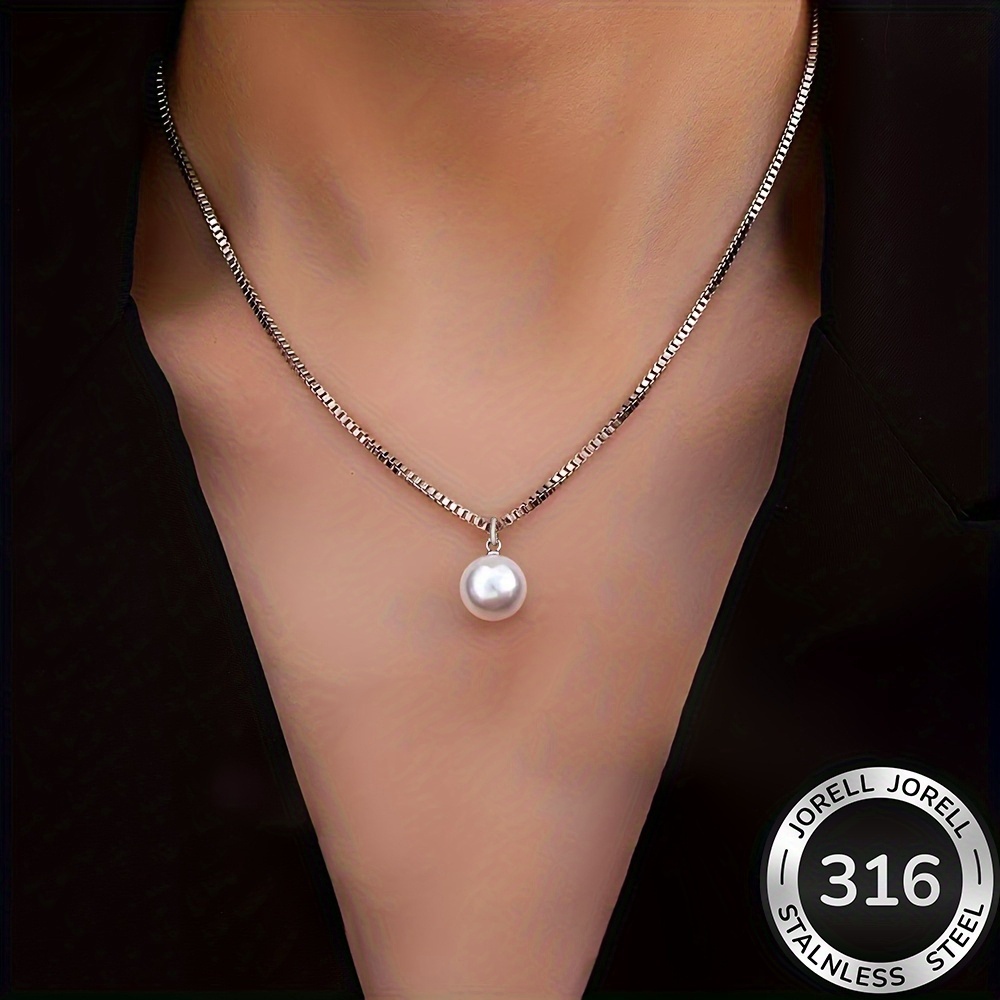 Women's High-Quality 316 Stainless Steel Golden Necklace
